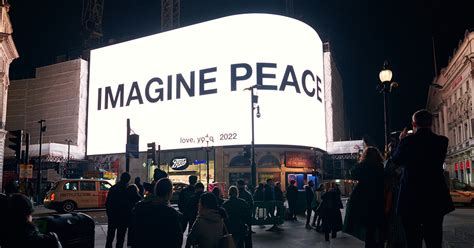 Yoko Ono's Imagine Peace Rally: A Surreal Celebration of Harmony, Bagels, and Bongo Drums?